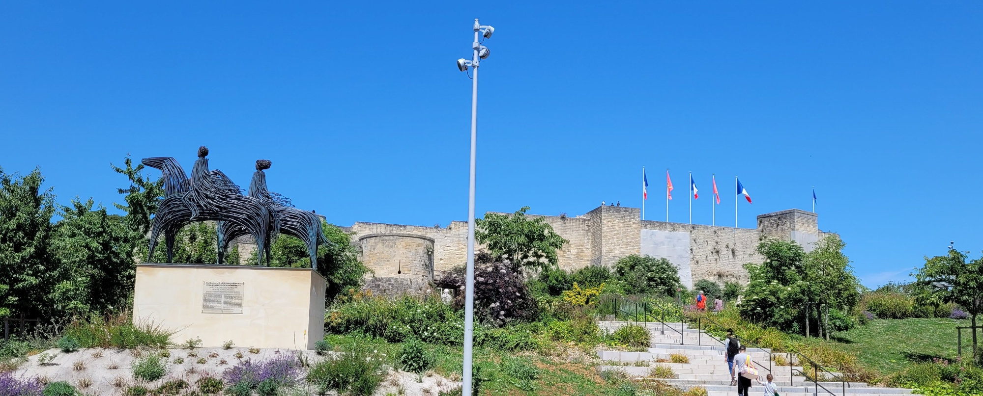 Château de Guillaume le Conquérant à Caen