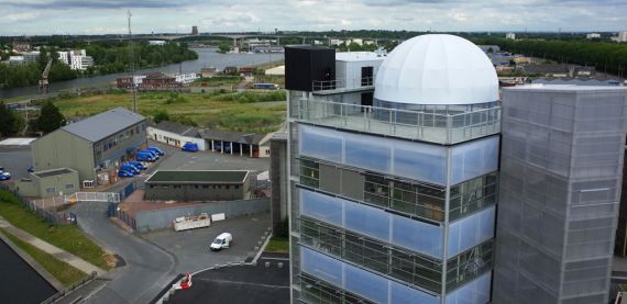 La MRI : objet et projet urbain sur la presqu'île de Caen