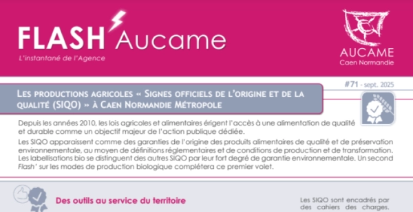 Les productions agricoles Signes officiels de l’origine et de la qualité (SIQO) à Caen Normandie Métropole