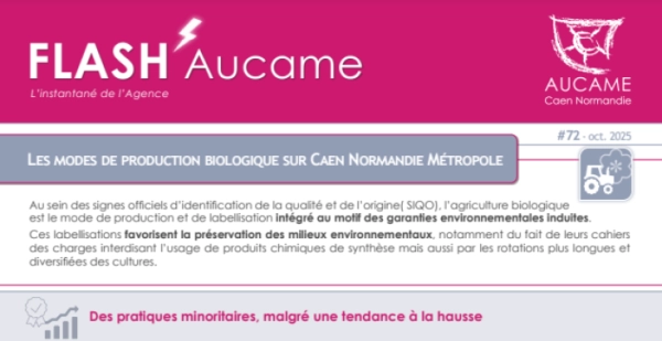 Les modes de production biologique sur Caen Normandie Métropole