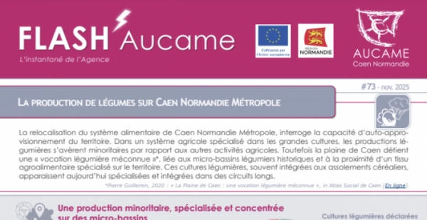 La production de légumes sur Caen Normandie Métropole