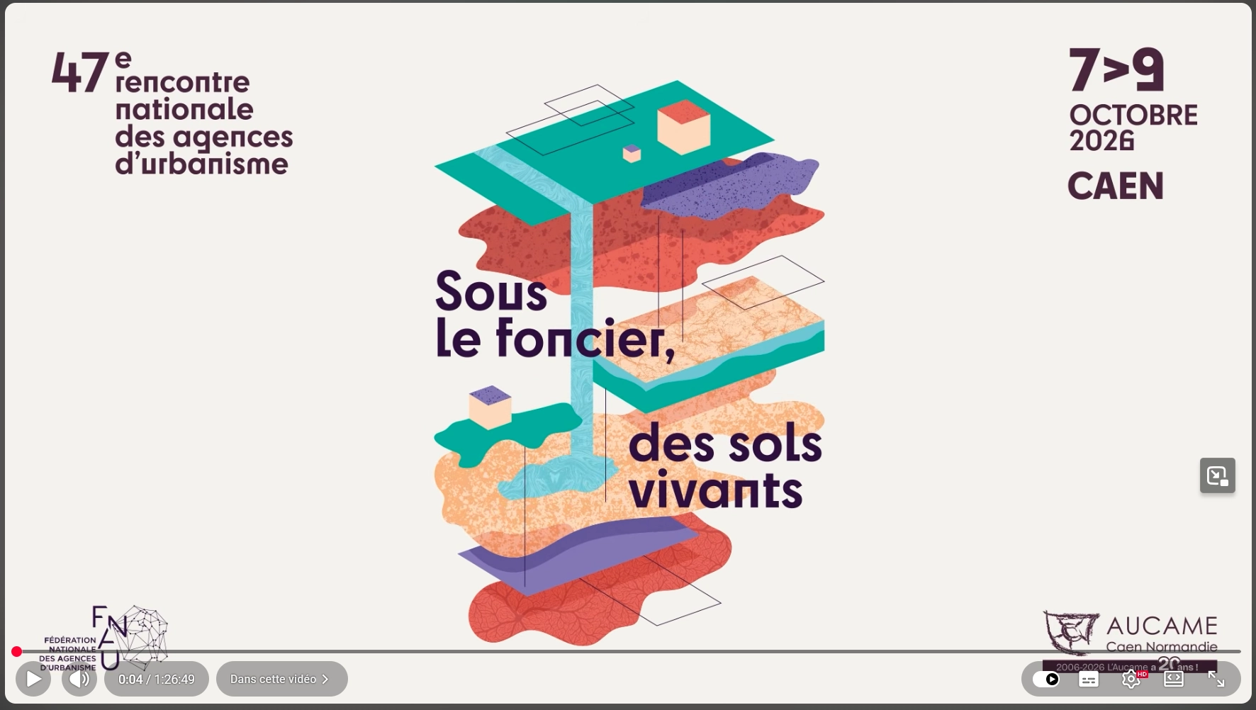 Retour en images sur la 47e rencontre des agences d'urbanisme