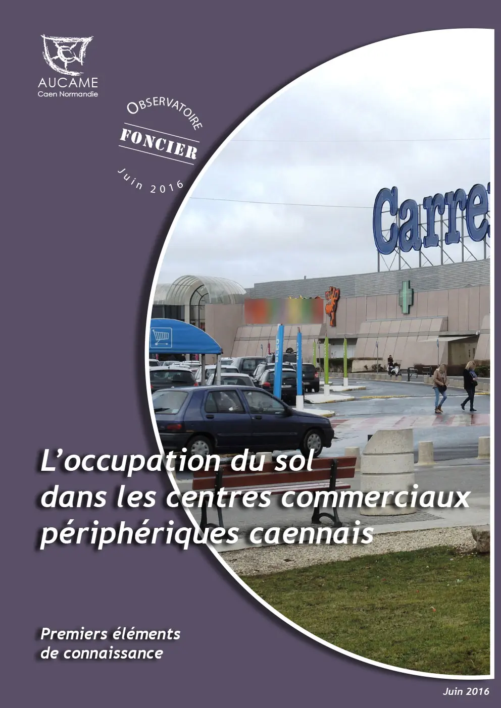 L'occupation du sol dans les centres commerciaux périphériques caennais