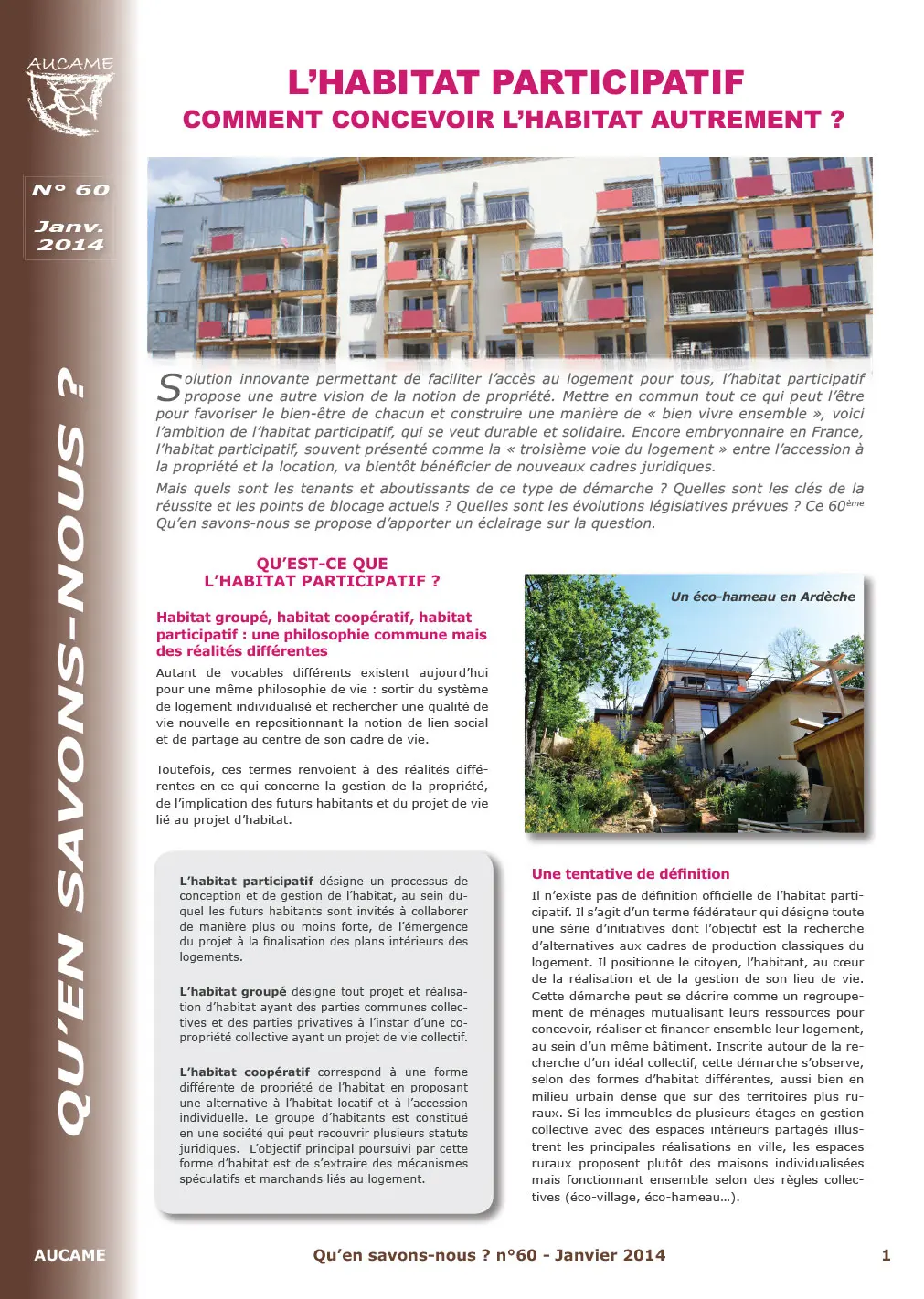 L'habitat participatif : comment concevoir l'habitat autrement ?