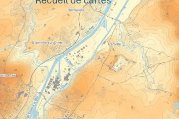 Caen la mer monte : Recueil de cartes