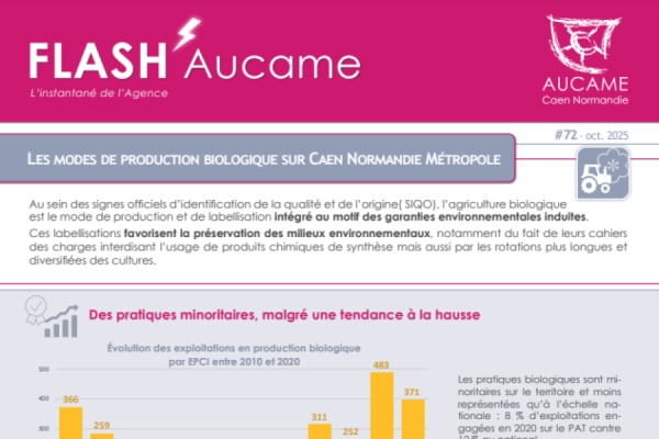 Flash' #72 : Les modes de production biologique sur Caen Normandie Métropole