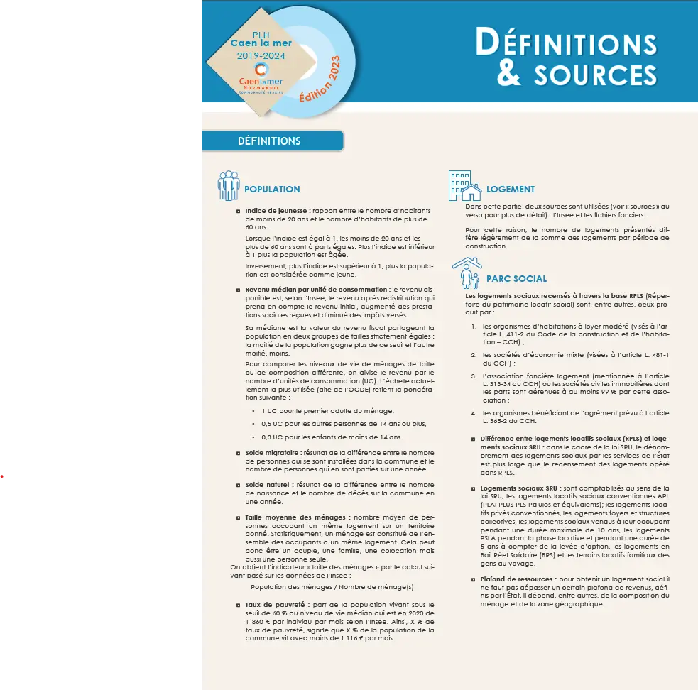 Mise en œuvre du PLH de Caen la mer 2019-2024 – Fiches communes