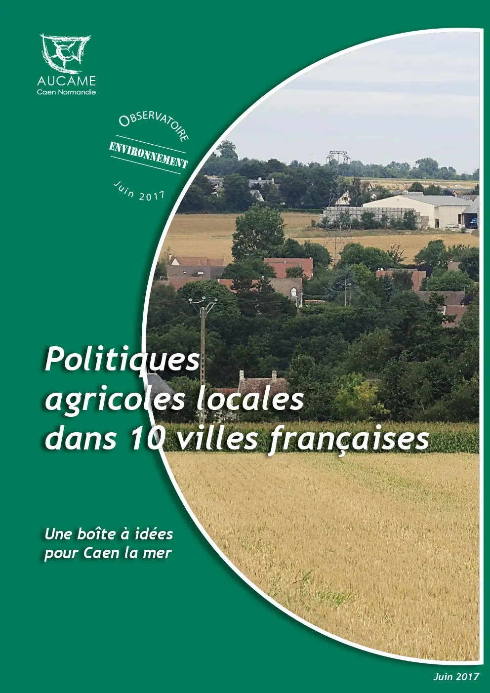 Politiques agricoles locales dans 10 villes françaises