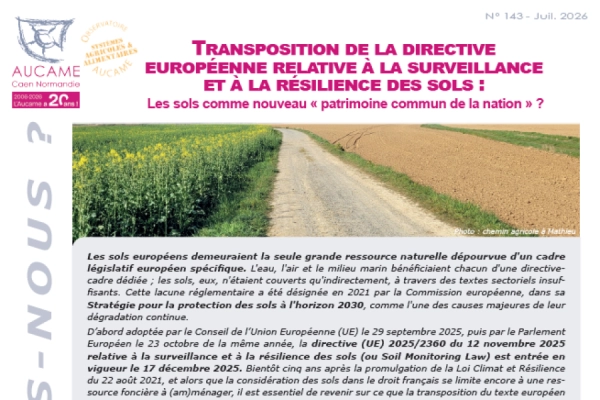  Les sols comme nouveau « patrimoine commun de la nation » ?
