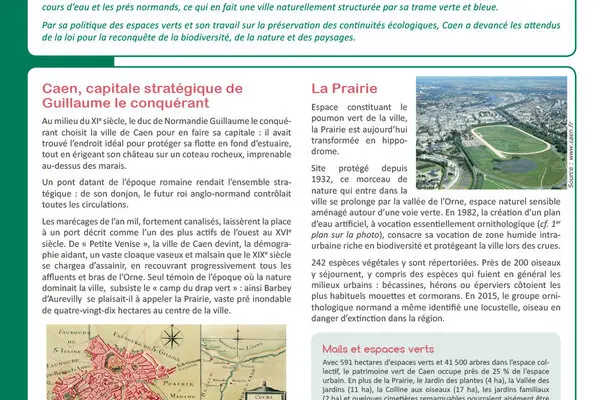 Caen, ville nature