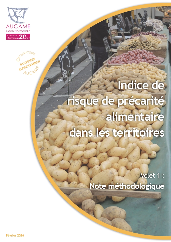 Indice de risque de précarité alimentaire - volet 1 : note méthodologique
