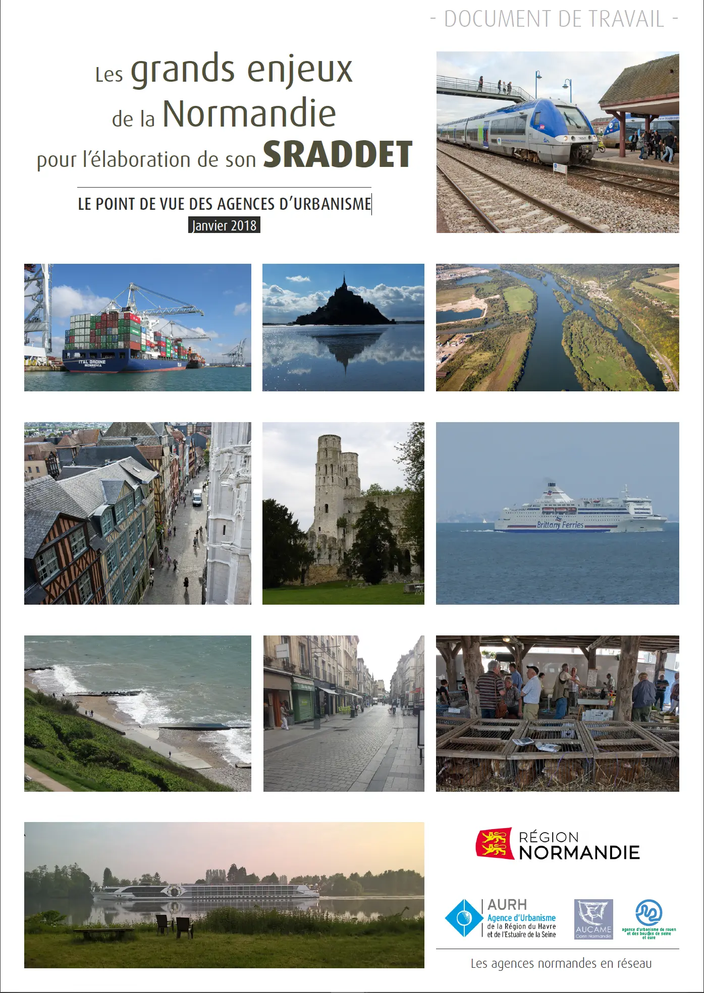 Les grands enjeux de la Normandie pour l’élaboration de son SRADDET : LE POINT DE VUE DES AGENCES D’URBANISME